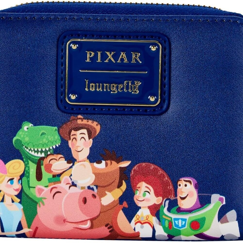 Toy Story Wallet Faux Leather Zip Around Cartoon Style Womens Gift - Picture 4 of 5